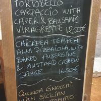 Delicious special menu at Gioia Plant-Based Cuisine in Marbella