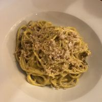 Spaghetti Carbonara  #Veganuary at Gioia Plant-Based Cuisine in Marbella