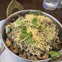 Aloo papdi chaat (no yogurt)   at Ananda in New York City