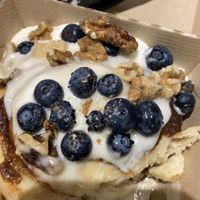 Lemon blueberry crunch   at Cinnaholic in Atlanta