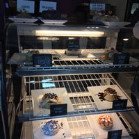 the specials of the day in the case. oh, and those brownies are to die for.  at Cinnaholic in Atlanta