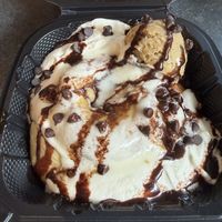 Cookie Monsterr  at Cinnaholic in Atlanta