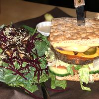 Friggin Yummy!!  awesome burgers.  at Boon Burger Cafe in Burlington