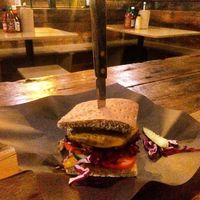 Yogi Burger at Boon Burger Cafe in Burlington