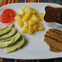 Breakfast at Cafe Good in Banos