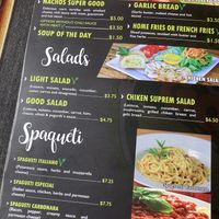 Salads, apps, pasta  at Cafe Good in Banos