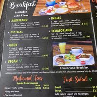 Breakfast  at Cafe Good in Banos