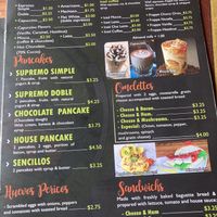 Coffee available with almond milk  at Cafe Good in Banos