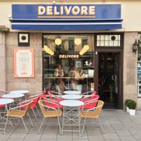 Exterior view at Delivore Hornstull in Stockholm