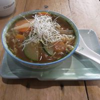 Tasty soup before my main course. It was delicious!  at MeiWok - Suelz in Cologne