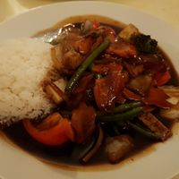 Gemüse mit Tofu at Asia Bistro in Siegen