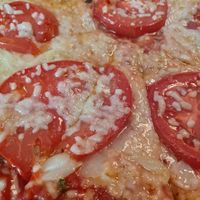 Vegan pizza  at Ciao in Ithaca