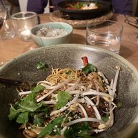 Asian wok at The Green Spot in Barcelona