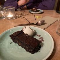 … another vegan brownie. Delicious! But so many places this is the vegan option… at The Green Spot in Barcelona