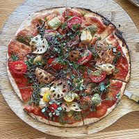 Pizza  at The Green Spot in Barcelona