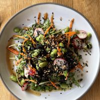 Ensalada de algas hijiki #Veganuary at The Green Spot in Barcelona