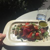Salad  at The Green Spot in Barcelona
