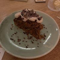 Carrot cake - not that good, I think that the feeling was expired😒 at The Green Spot in Barcelona