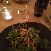 Soba salad at The Green Spot in Barcelona