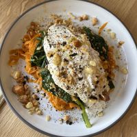 Sweet potato pasta  at The Green Spot in Barcelona