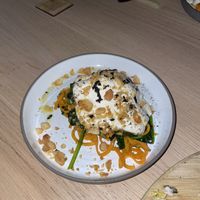 Tagliatelle de boniato #Veganuary at The Green Spot in Barcelona