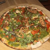 Gluten-free pizza ❤️ #Veganuary at The Green Spot in Barcelona