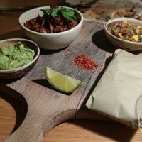 Tacos de jackfruit at The Green Spot in Barcelona