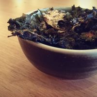 Kale Chips at The Green Spot in Barcelona