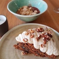 desserts at The Green Spot in Barcelona