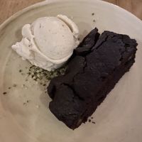 Brownie at The Green Spot in Barcelona