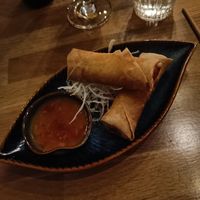 Spring rolls at Monsun Noodlebar in Oslo