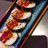 Mushroom sushi at Monsun Noodlebar in Oslo