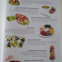 Menu main courses at Rawdia in Brasov