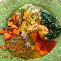 One of my many IUNU plates  at IUNU in Munich