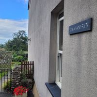 House entrance at Graianfryn Guest House in Penisar Waun