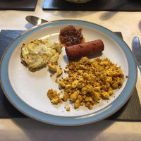 Delicious cooked breakfast.  at Graianfryn Guest House in Penisar Waun