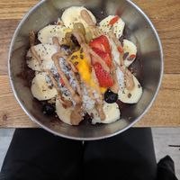 Original with vegan granola,fruit and almond butter at Project Acai - Takashimaya in Central Singapore