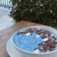 Milky blues   at Evergreen Organics in Doha