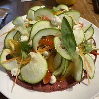 Garden pizza  at Evergreen Organics in Doha