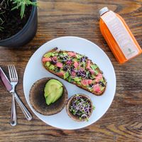 Vegan Heaven  at Evergreen Organics in Doha