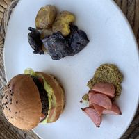 burger  at Evergreen Organics in Doha