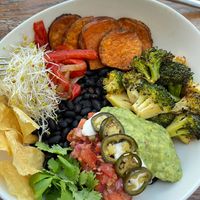 Fresh bowl   at Evergreen Organics in Doha