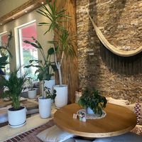 Inside   at Evergreen Organics in Doha