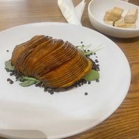 Lentils with buttersquash  at Evergreen Organics in Doha