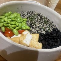 Tofu bowl   at Evergreen Organics in Doha