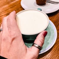 Golden milk  at Evergreen Organics in Doha