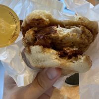 Maple chickn breakfast sandwich   at HipCityVeg - 7th St in Washington