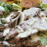 Jerk chik'n salad at HipCityVeg - 7th St in Washington