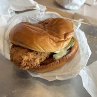 Classic Chickn sandwich  at HipCityVeg - 7th St in Washington
