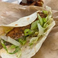 Chick'n wrap with peppercorn ranch and lettuce (no pickles) at HipCityVeg - 7th St in Washington